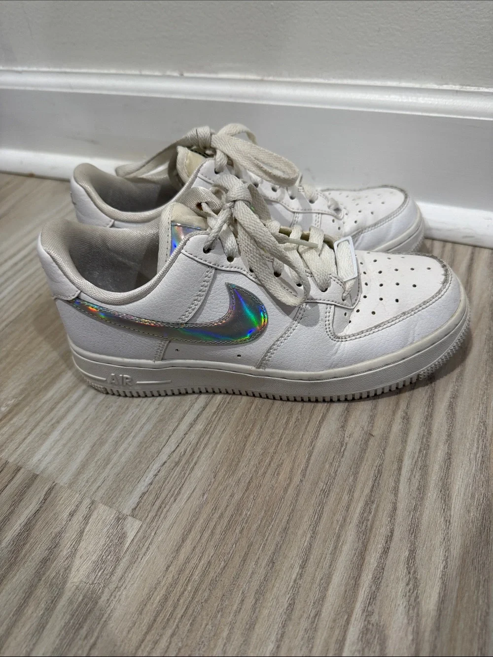 Nike Air Force’s - Iridescent